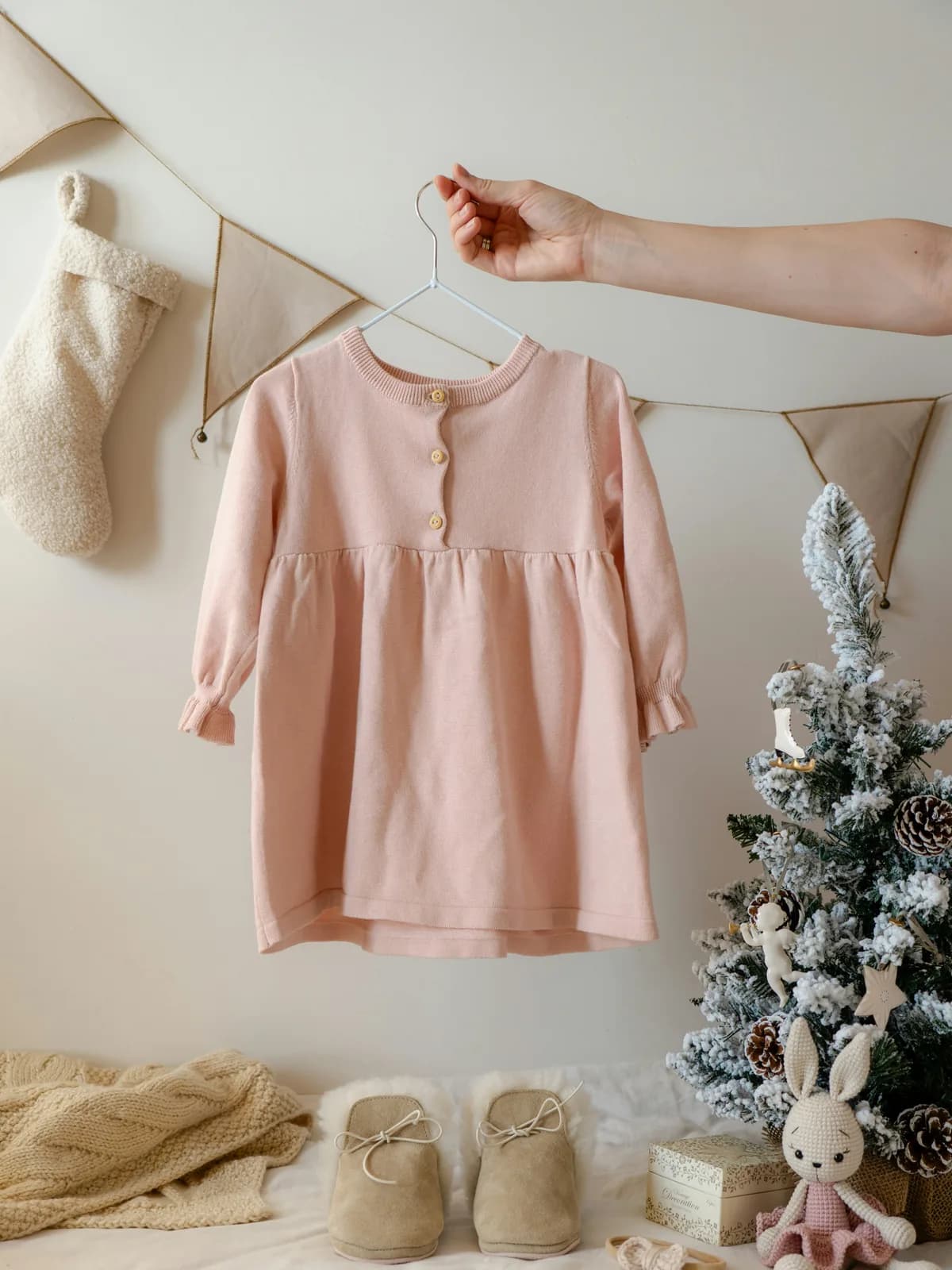 Petal Collar Dress